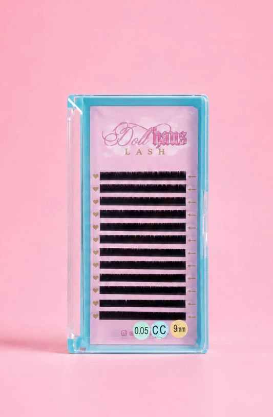 0.05 CC Mix Length Brown Lashes